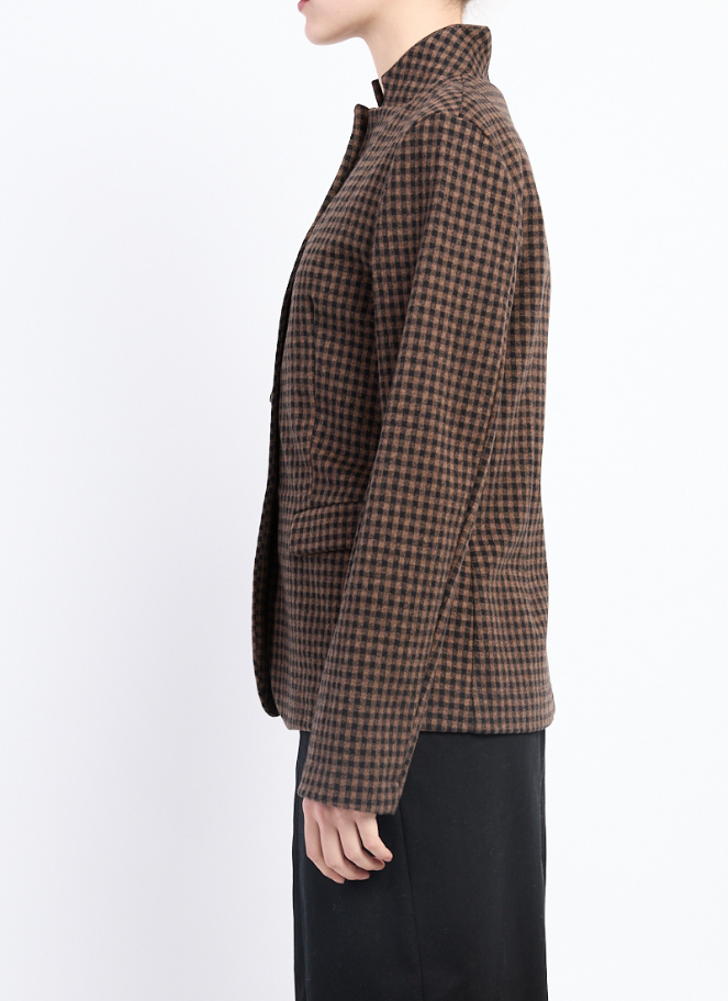 Pull Neirami en mailles mélangées dorées
