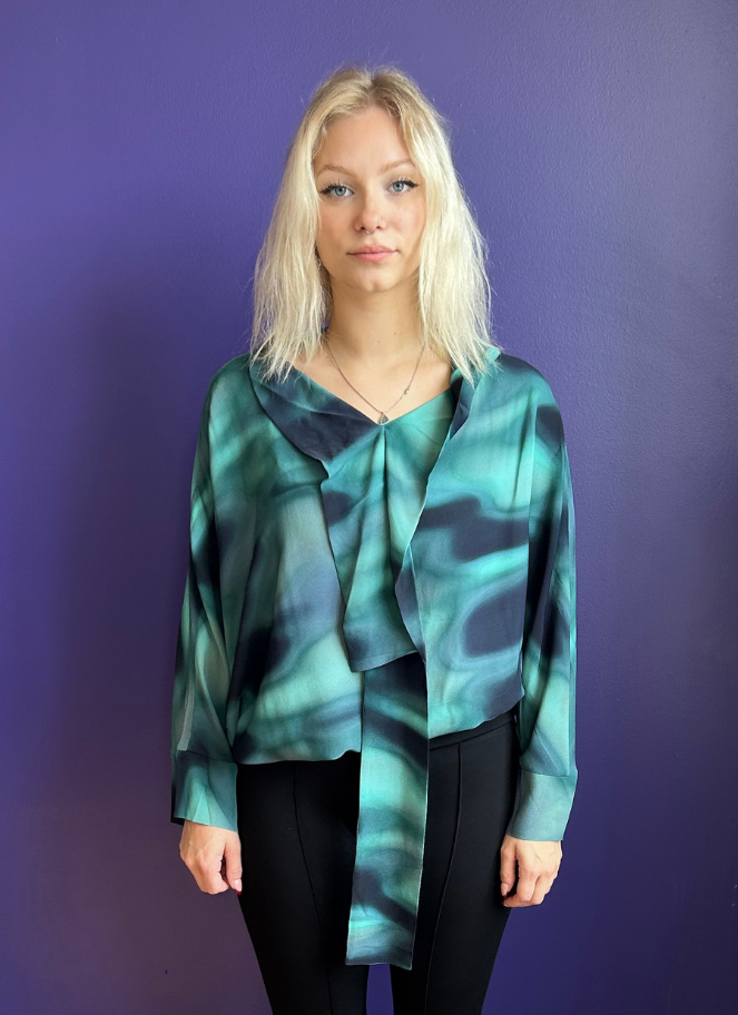 IKAR printed Blouse by Xenia