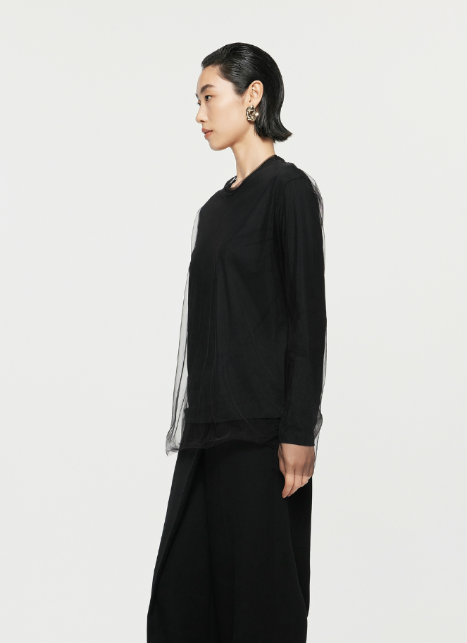 JNBY - Loose Fitting Long Sleeved T-Shirt