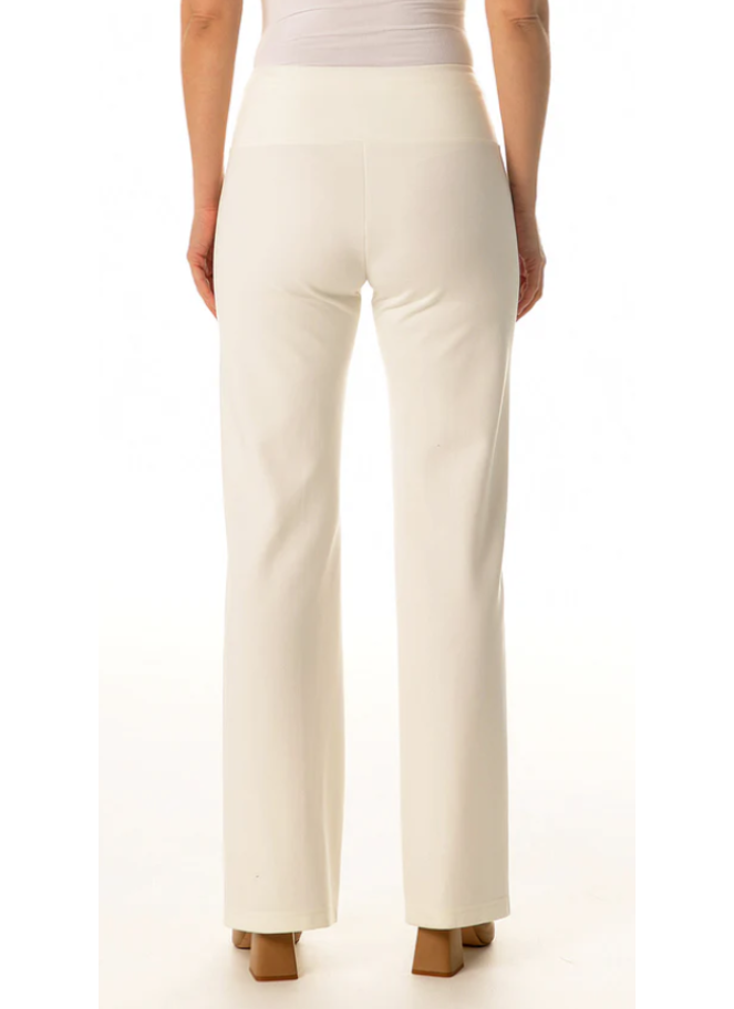 Brenda Beddome Slip on pants in a bone colour