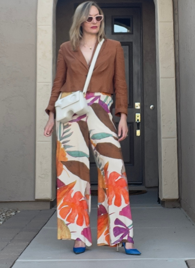 Maria Bellentani floral pants