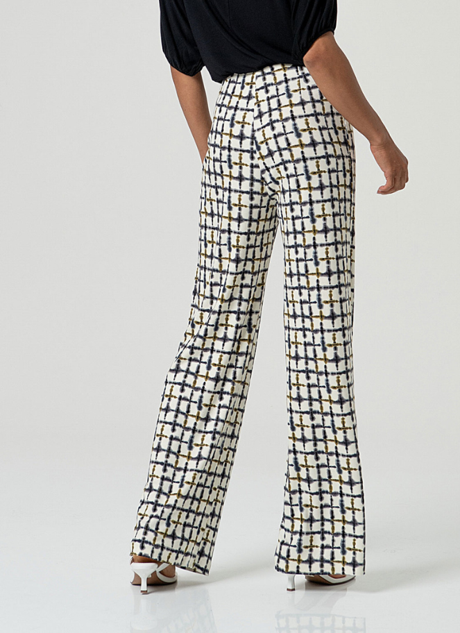 Surkana white printed pants