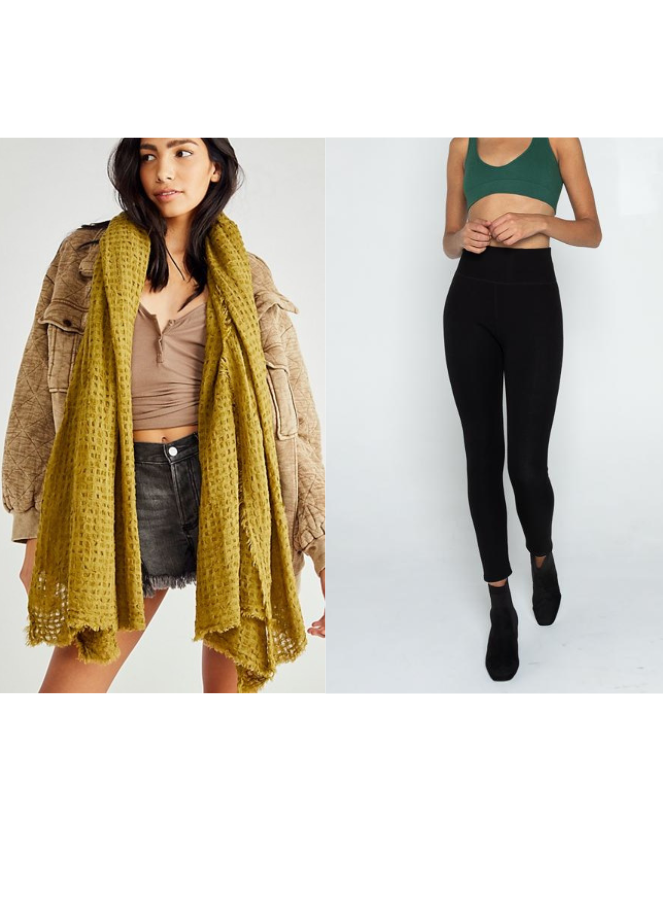 Beanie and Waffle Scarf Bundle