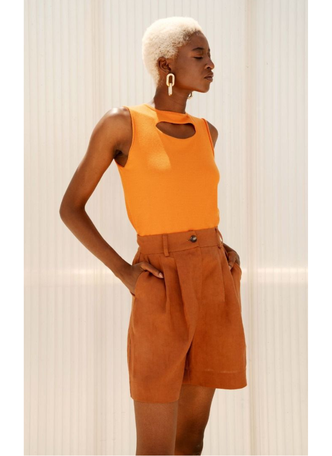 LINEN BERMUDAS by Eufonia