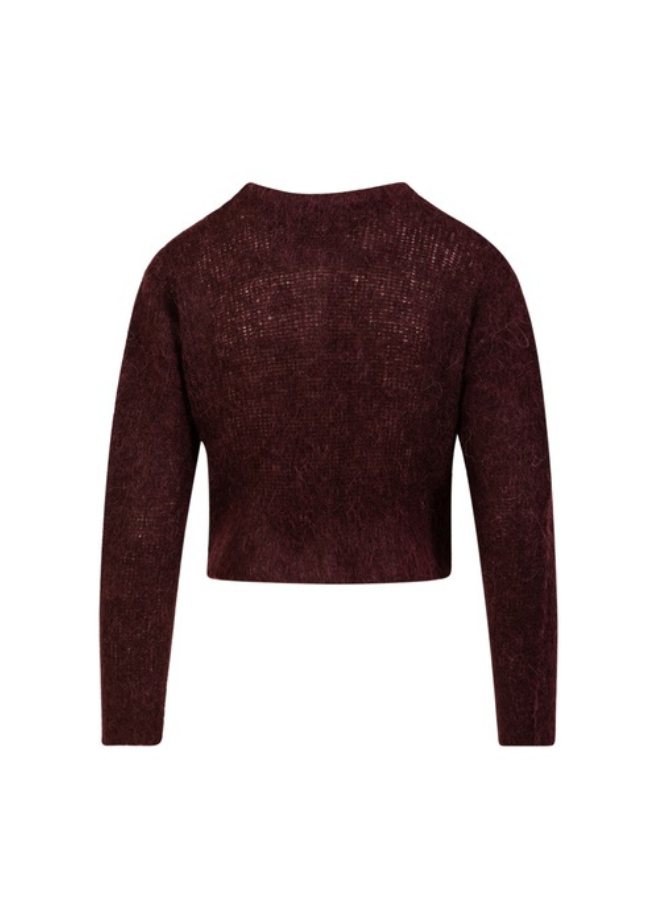 Coster Sweater in Off-White or Bordeaux