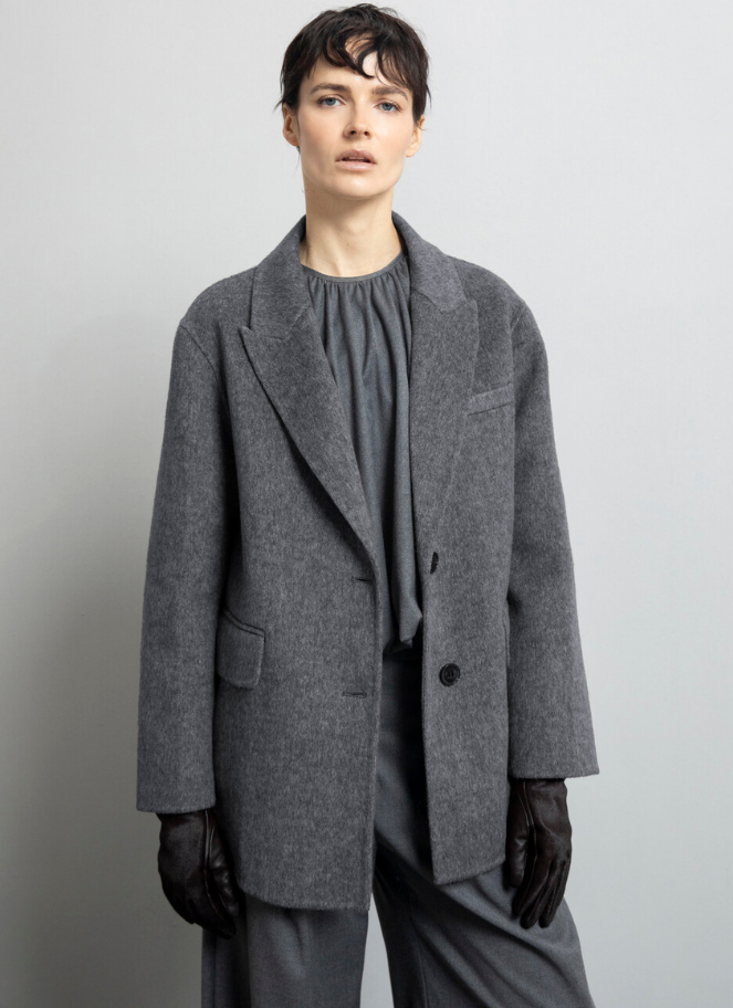 Eufonia Grey Boyfriend Blazer