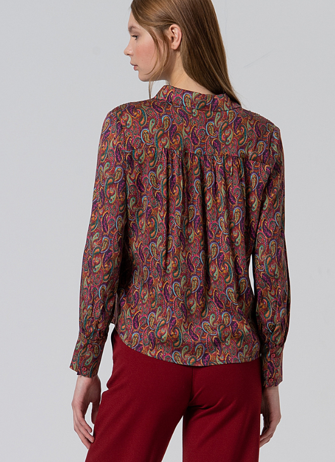 Surkana Paisley Printed Top