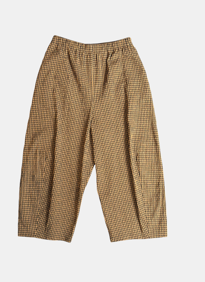 Neirami Checked Cropped Trousers
