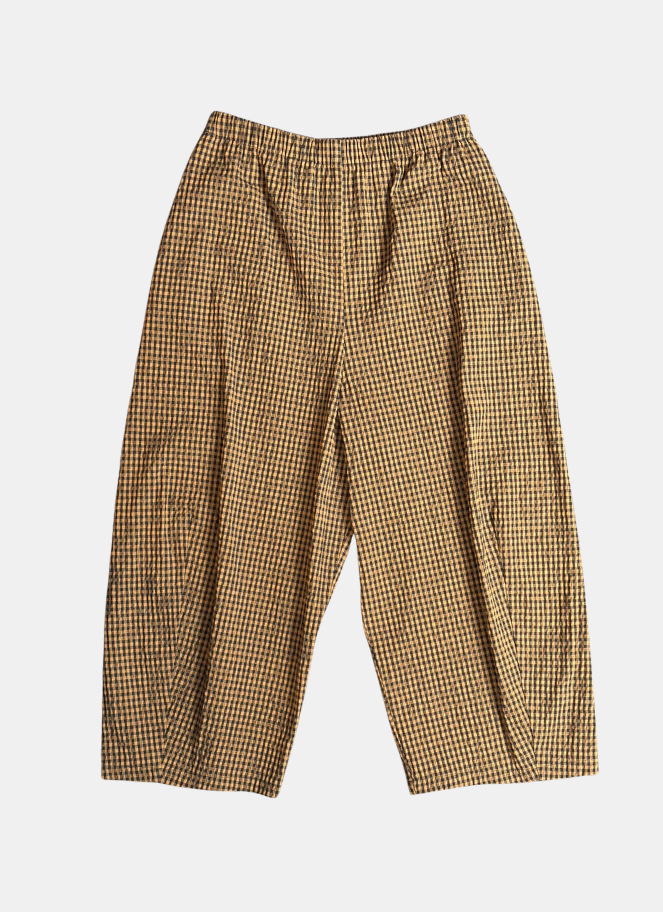 Neirami Checked Cropped Trousers