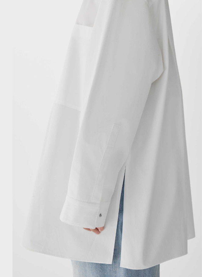 JNBY - Crisp White Oversize Top