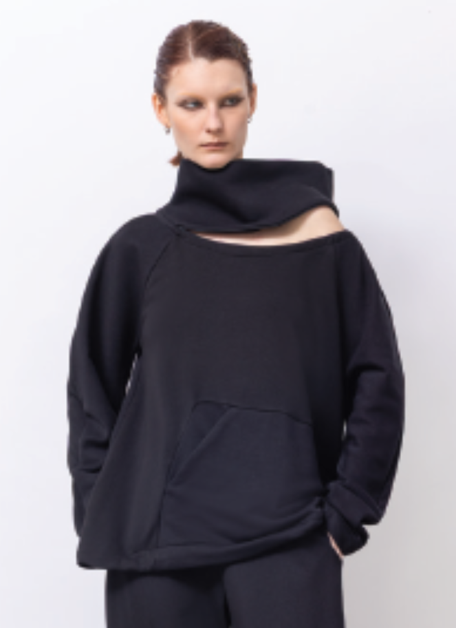 Lotus Eaters Black Pullover