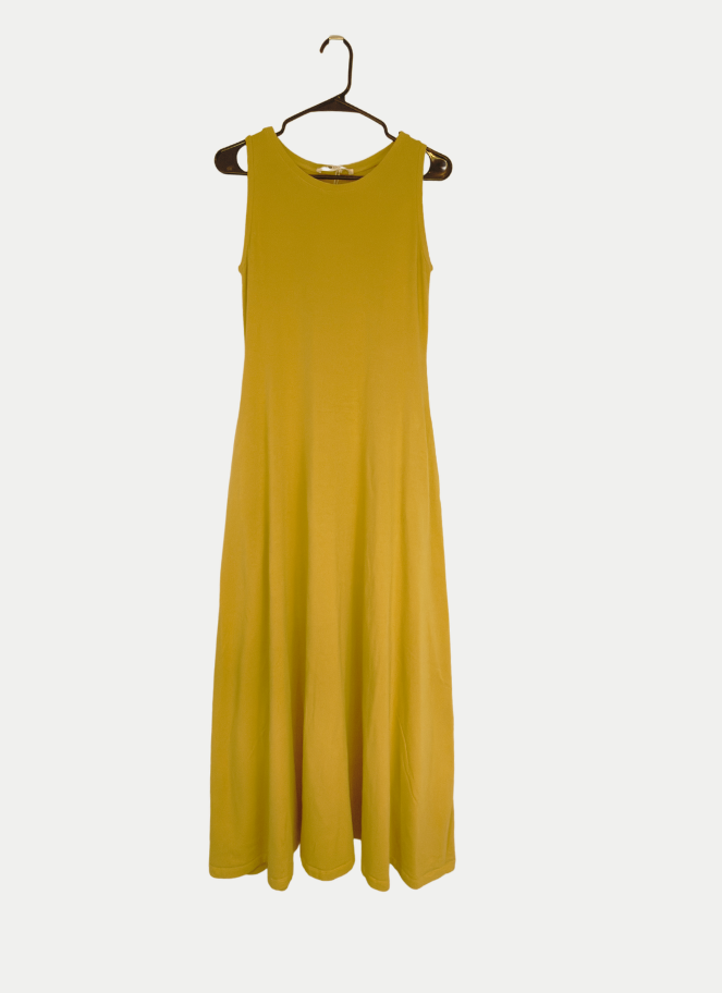 Neirami / Modula Maxi Tank Dress in Mustard