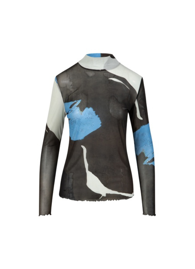 Shadow Graphic Print top by Coster