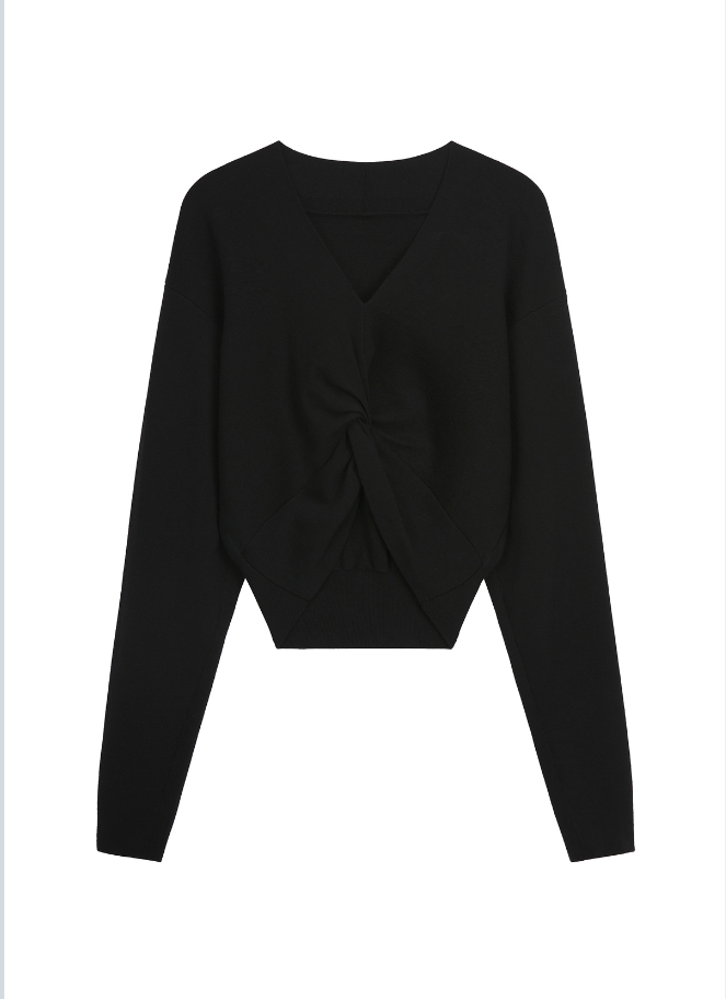 JNBY sweater top in black