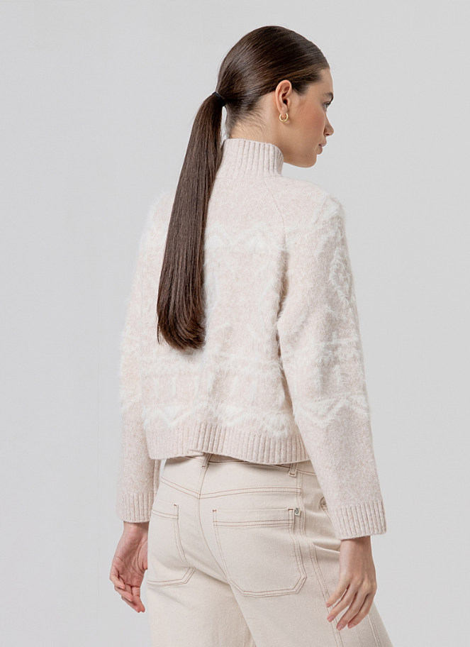 Surkana Fireplace Neckline Jacket