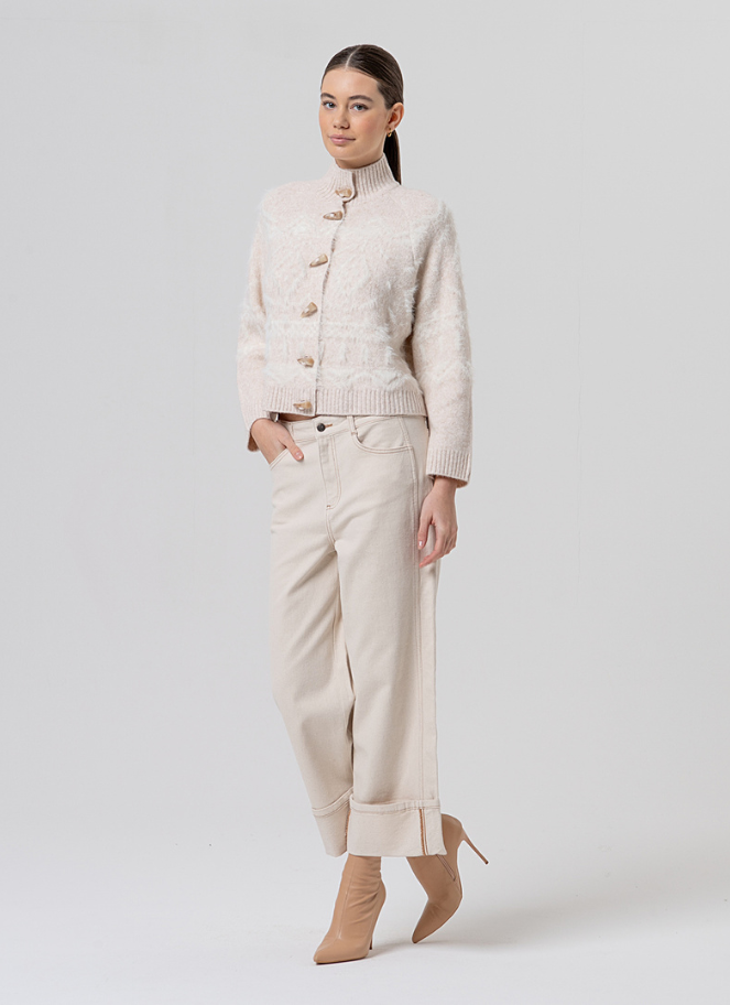 Surkana Fireplace Neckline Jacket