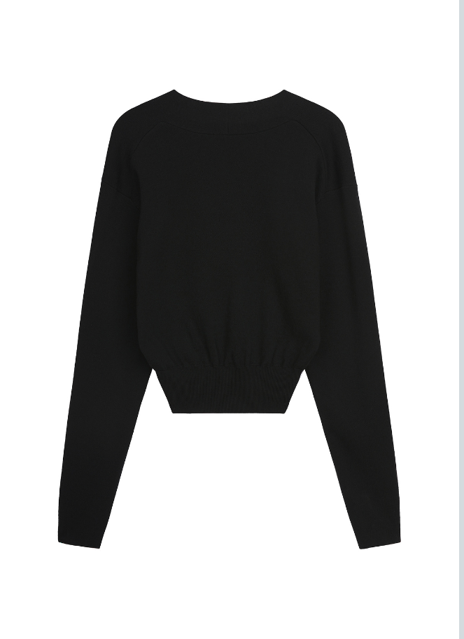 JNBY sweater top in black