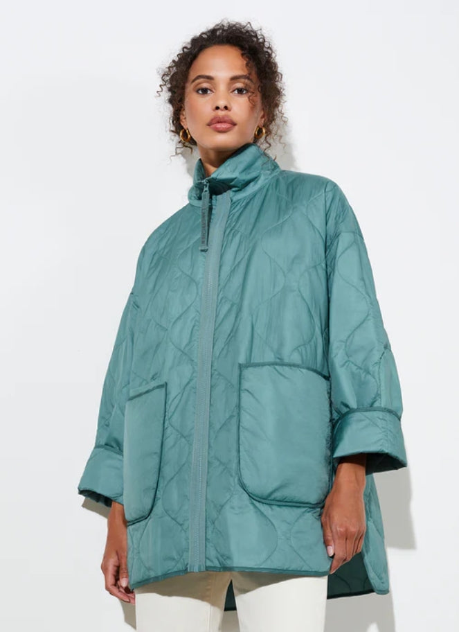 Langer Chen light weight jacket in agave colour