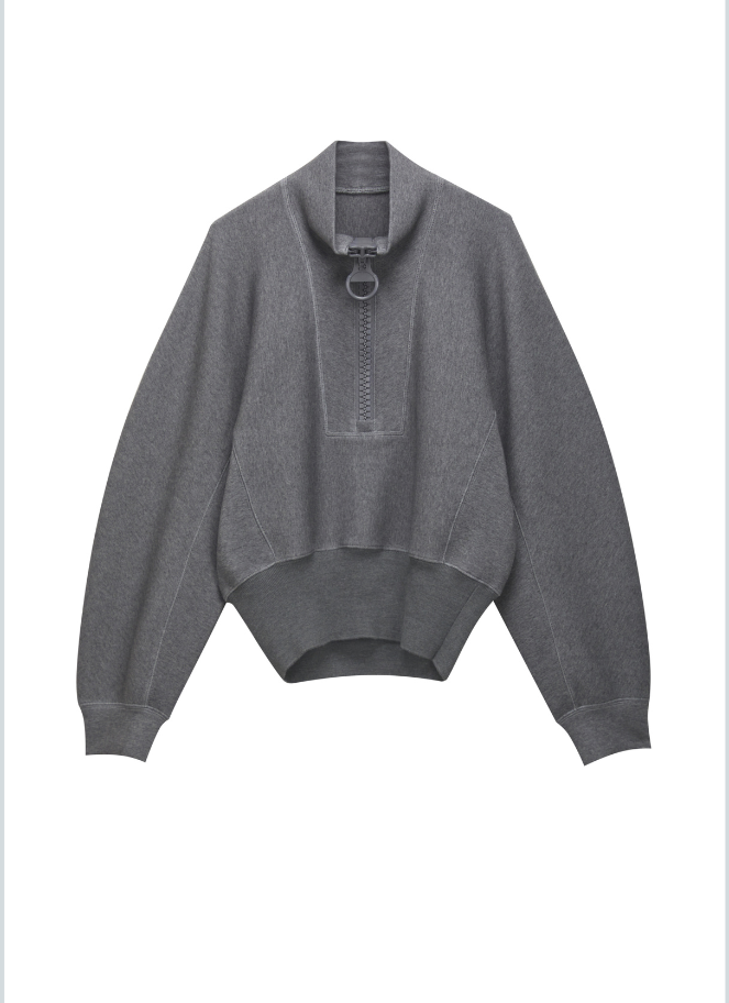 JNBY sweat shirt style top in grey