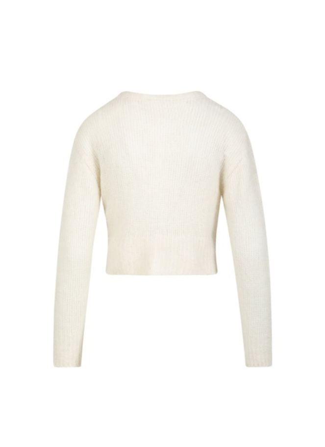 Coster Sweater in Off-White or Bordeaux