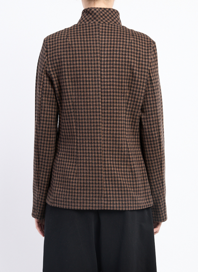 Pull Neirami en mailles mélangées dorées