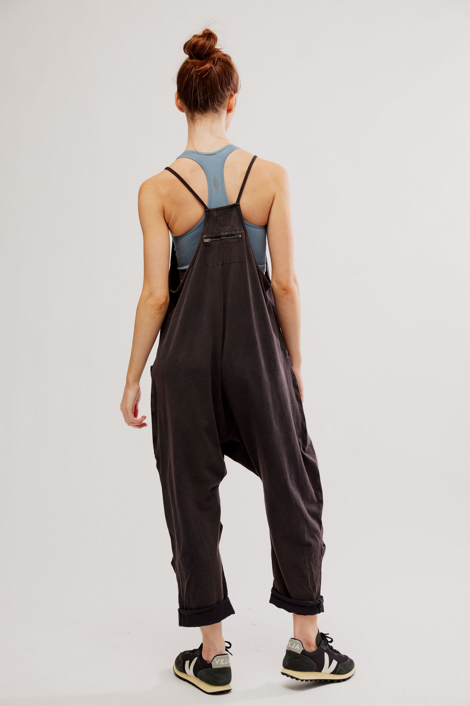 Hot Shot Onesie in Washed Black by Free People