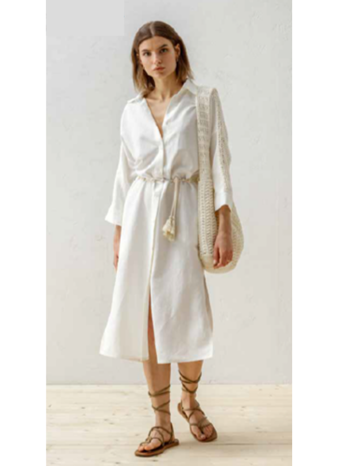 Robe blanche de Maria Bellentani